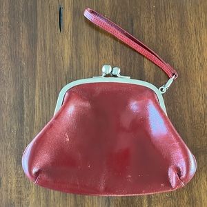 HOBO Red wristlet
